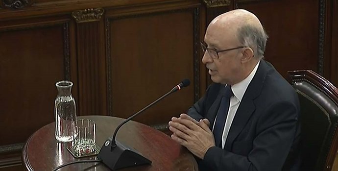 Cristóbal Montoro declara como testigo en el Tribunal Supremo