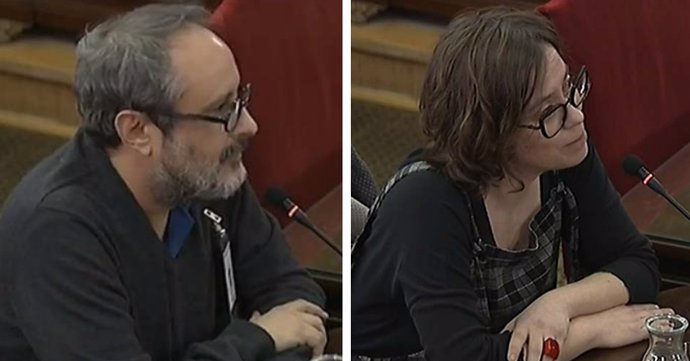 Antonio Baños i Eullia Reguant declaren al TS