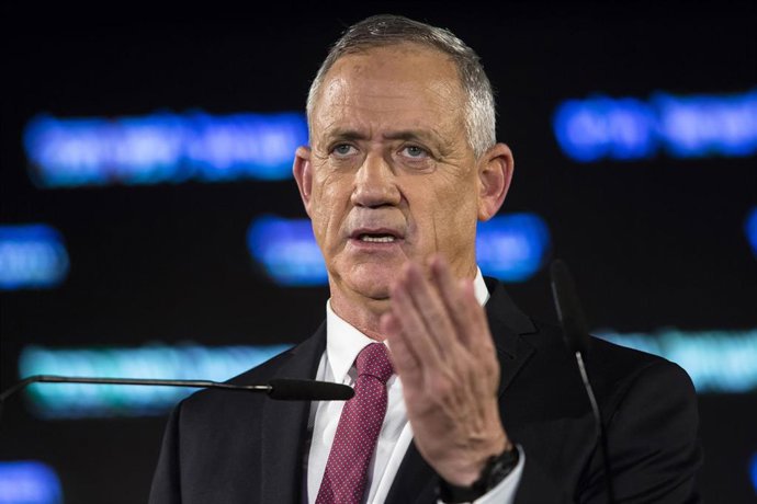 Former IDF Chief of General Staff election campaign in Tel Aviv