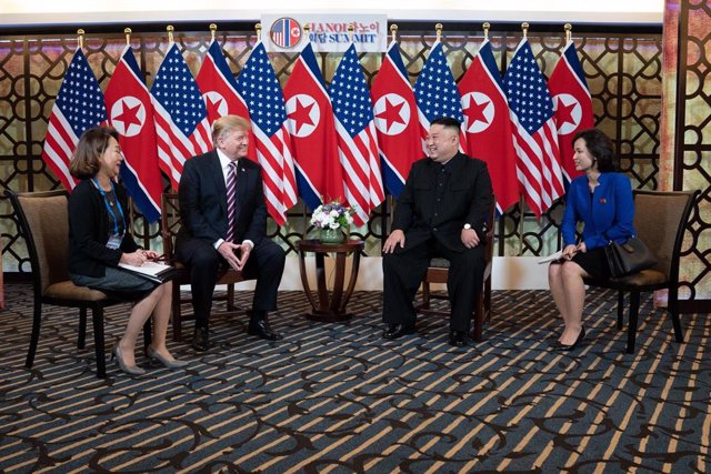 Kim and Trump meet in Hanoi