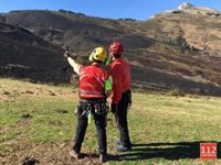 Tres incendios activos en Tresviso, Selaya y Ruesga