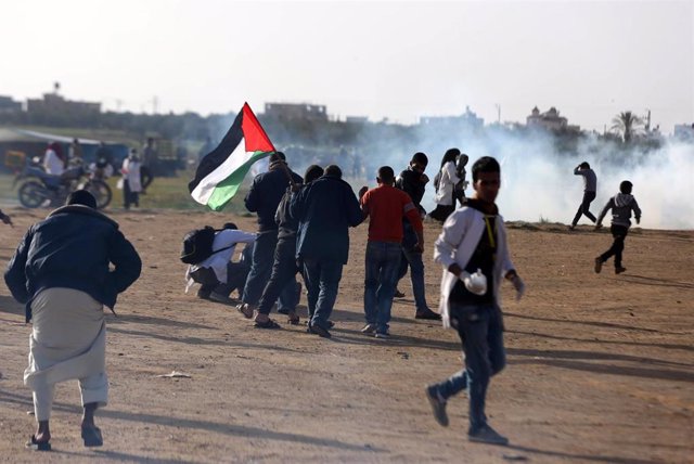 Protestas en la Franja de Gaza