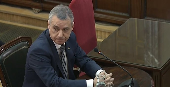 Íñigo Urkullu declara como testigo en el juicio por el 'procés'