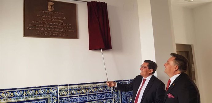 El presidente de la Diputación inaugura el nuevo edificio del Juzgado de Paz de 