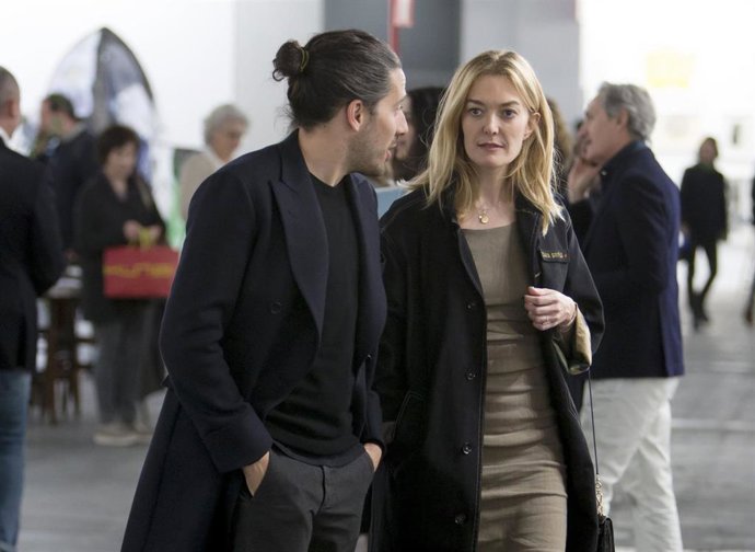 Marta Ortega deslumbra ARCO con una chaqueta oversize