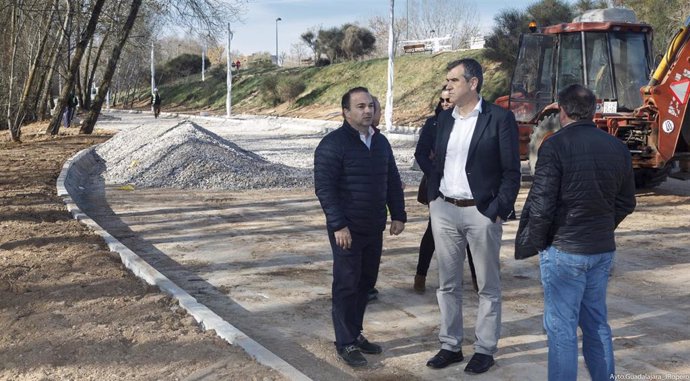 Visita A Las Obras De Acondicionamiento De La Ribera Del Río Henares