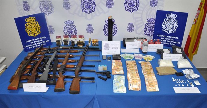 Operación tráfico cocaína Ciudad Real