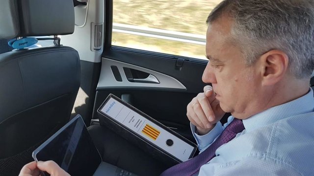 APROGC critica a Urkullu por viajar en coche sin cinturón de seguridad