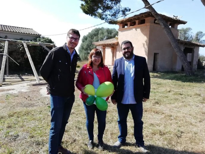 Conseller d'Agricultura, Vicen Vidal, consellera d'Innovació, Bel Busquets, 