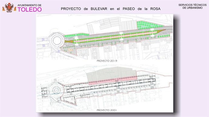 El Paseo de la Rosa se ampliará hasta la zona del Arroyo con una inversión de 1,