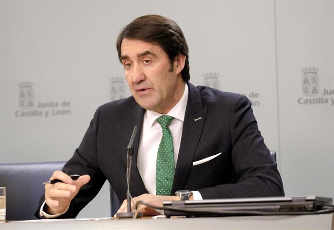 Suárez-Quiñones en la rueda de prensa posterior al Consejo de Gobierno