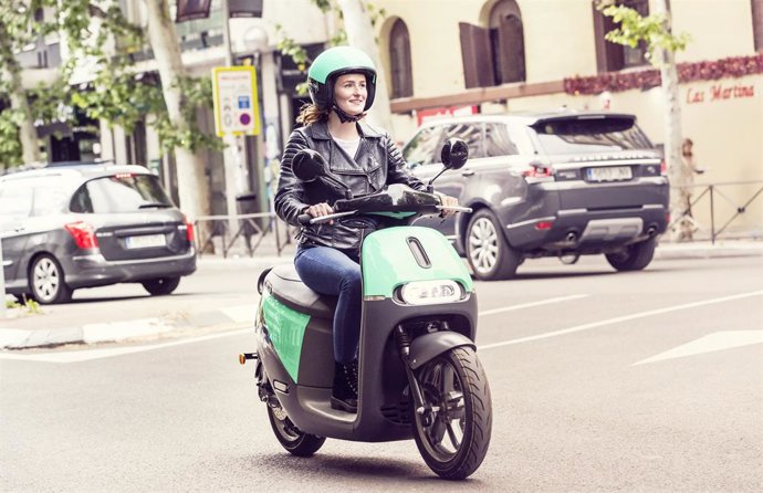 Servicio de motos compartidas de Bosch. Coup