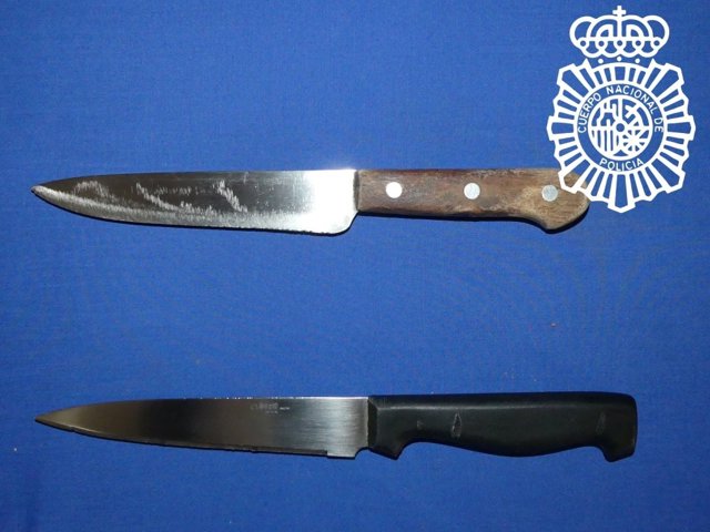 Cuchillos intervenidos