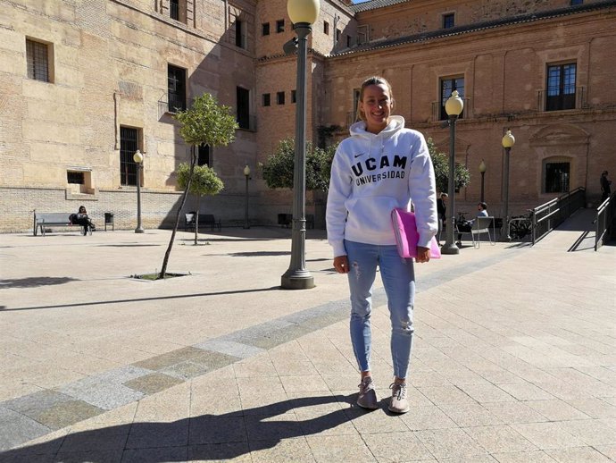 Mireia Belmonte, en la UCAM