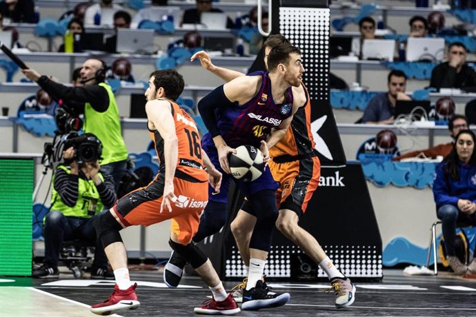 Basket: Copa del Rey ACB - FC Barcelona Lassa v Valencia Basket