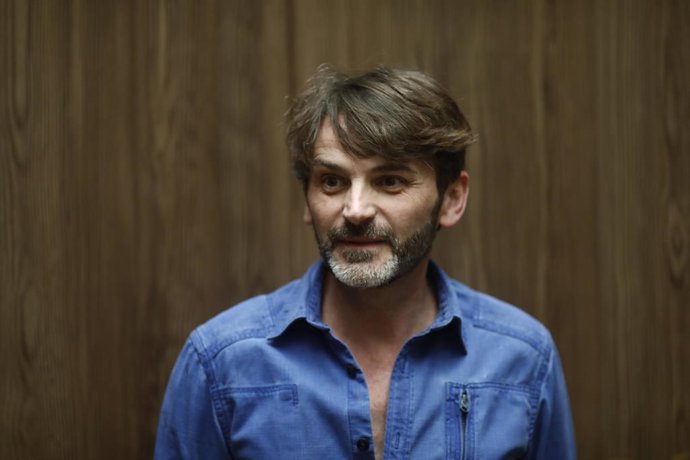 Fernando Tejero en la presentación de la obra de teatro La cantante calva