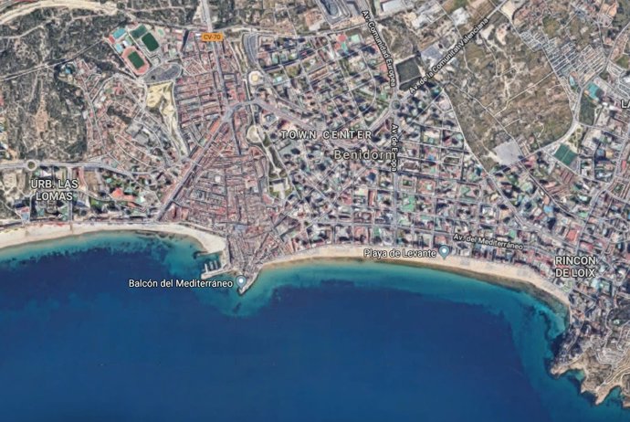 Muere una mujer en Benidorm en un incendio originado por un calefactor