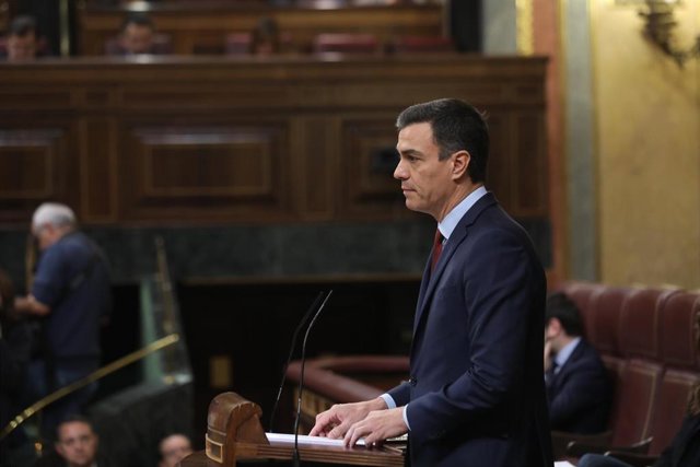 Comparecencia de Pedro Sánchez para informar al Congreso de las sociedades de su