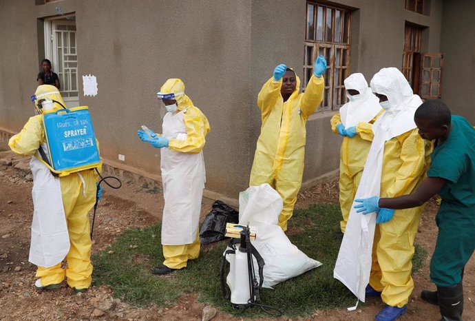 Trabajos contra el ébola en República Democrática del Congo