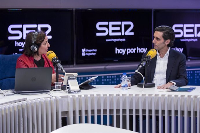 El presidente ejecutivo de Telefónica, José María Álvarez-Pallete, es entrevista
