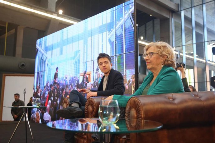 Acto de Más Madrid en La Nave de Villaverde (Madrid)