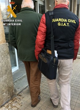 [Cáceres] Nota De Prensa: " La Guardia Civil Detiene A Un Portugués Quien Residi