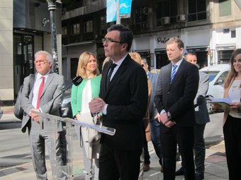 El alcalde de Murcia, José Ballesta en Alfonso X d