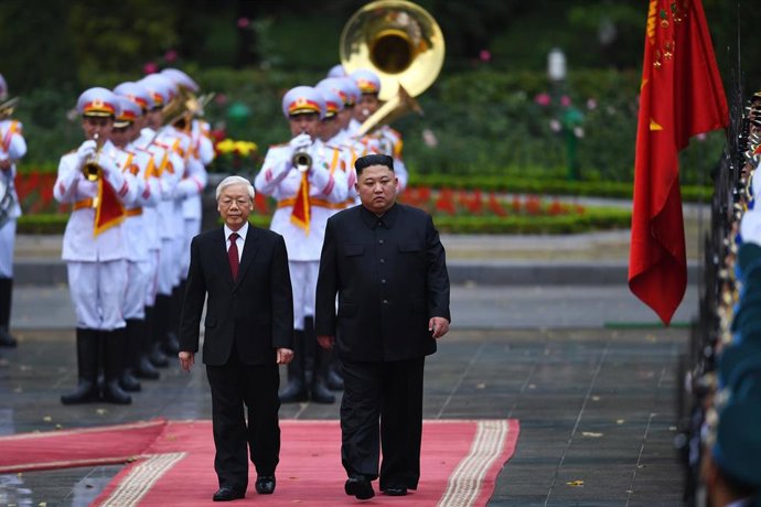 Kim Jong Un se reúne con el presidente de Vietnam