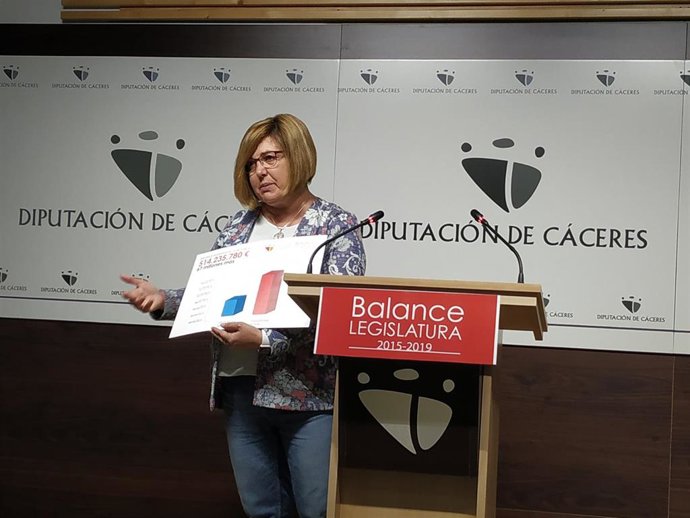 La Diputación de Cáceres distribuye 32 millones de euros de remanentes en invers