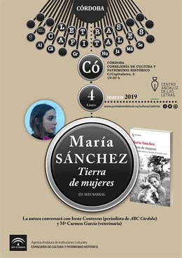 Cartel de la presentación de 'Tierra de mujeres'