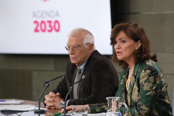 Rueda de prensa posterior al Consejo de Ministros