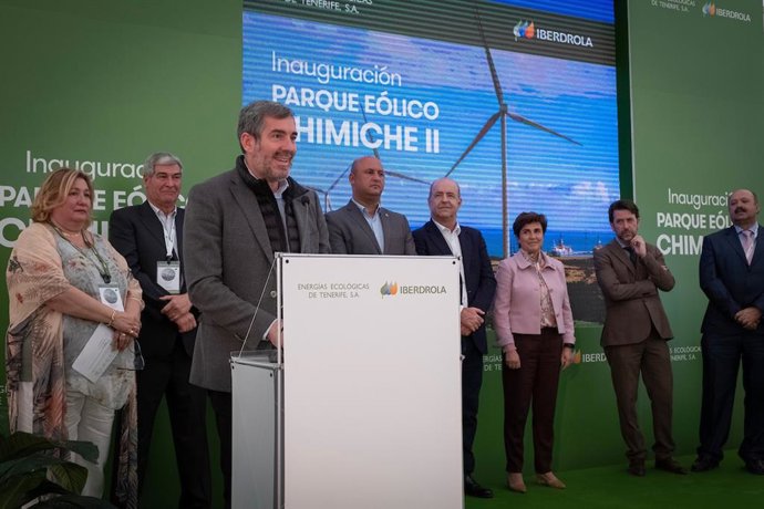 El parque eólico Chimiche II (Tenerife) reducirá más de 34.000 toneladas de emis