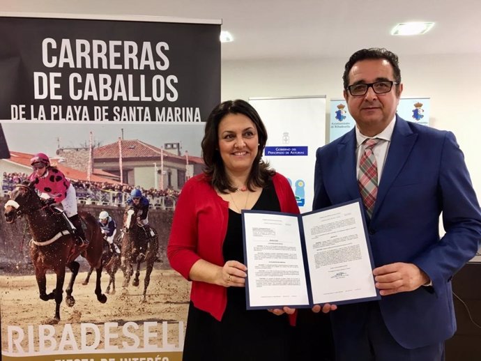 Las carreras de caballos de la playa de Ribadesella reciben la distinción de Act