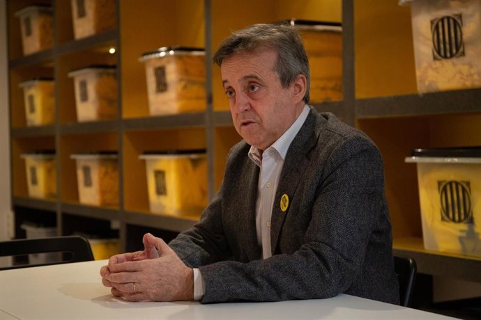 Entrevista de Europa Press con Toni Morral, nuevo secretario general de la Crida