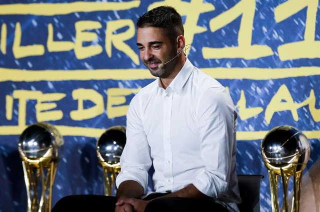 Juan Carlos Navarro, homenajeado en el Palau