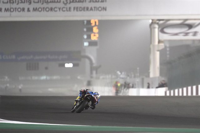 El piloto español Xavi Vierge, en Losail