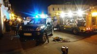 Bomberos intervienen en el rescate de un varón con pronóstico muy grave tras ser atropellado en Arcos (Cádiz)