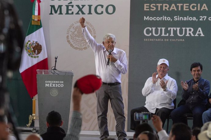 El presdiente de México, Andrés Manuel López Obrador