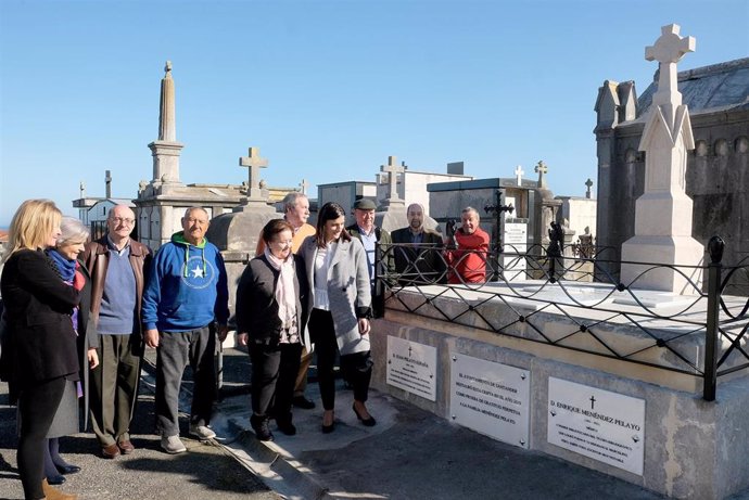 Restauración panteón Menéndez Pelayo en Ciriego