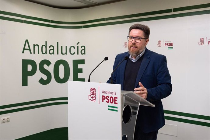 El portavoz adjunto del Grupo Socialista en el Parlamento andaluz, Rodrigo Sánch
