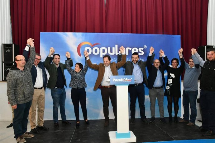 Núñez con García Egea en la presentación de candidatos