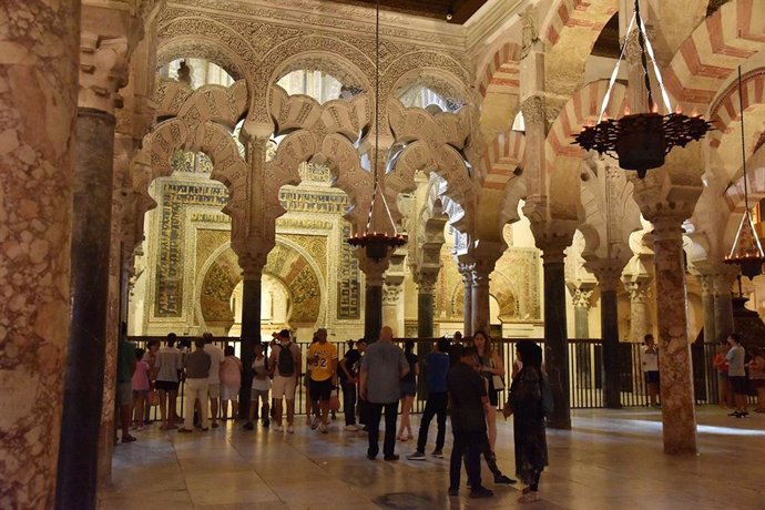 Interior de la Mesquita-Catedral de Córdoba