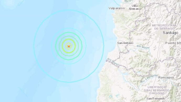 Un sismo de 5,5 grados sacude a Chile