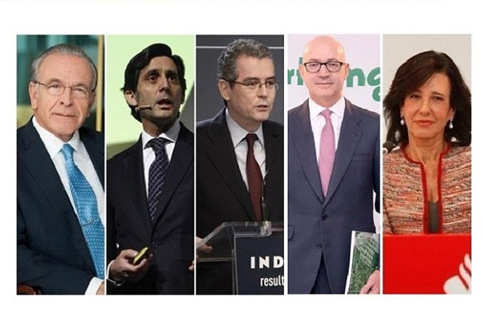 Fainé, Pallete, Isla, Nuño de la Rosa y Botín, los mejores gestores empresariale