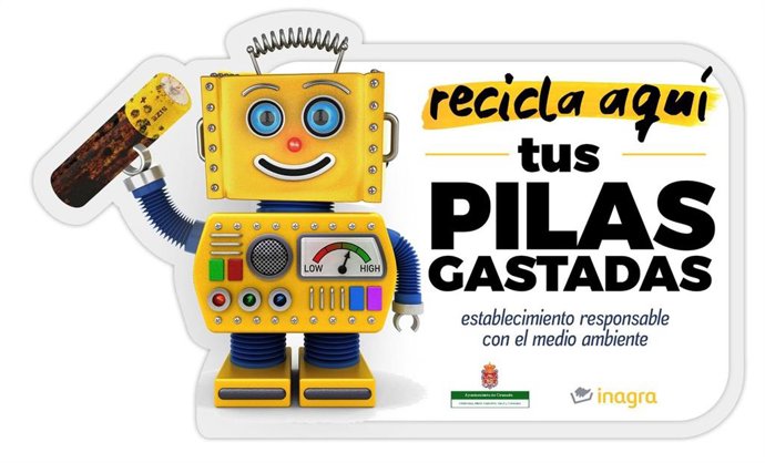Campaña de recogida de pilas usadas en Granada