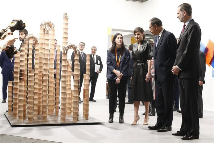 Inauguración ARCOmadrid 2019 en Feria de Madrid, Ifema