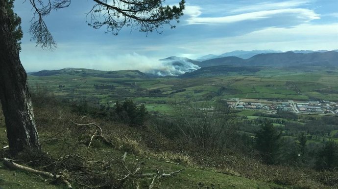 El riesgo de incendios forestales será 'extremo' este lunes en 25 municipios