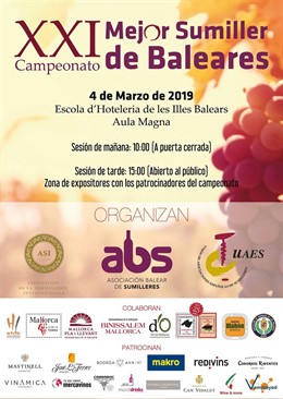 Asociación Balear de Sumilleres busca al 'Mejor Sumiller de Baleares'