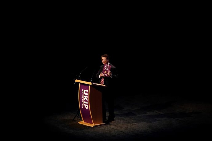 Gerard Batten, líder del UKIP