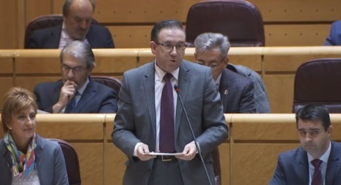 Huelva.- 28A.- Caraballo ensalza la labor de Manuel Guerra (PSOE) en el Senado y